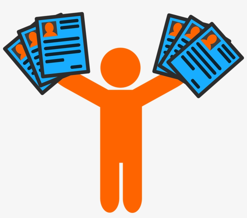 Job Will Be Open Until Filled - Handing Out Flyers Clip Art, transparent png download