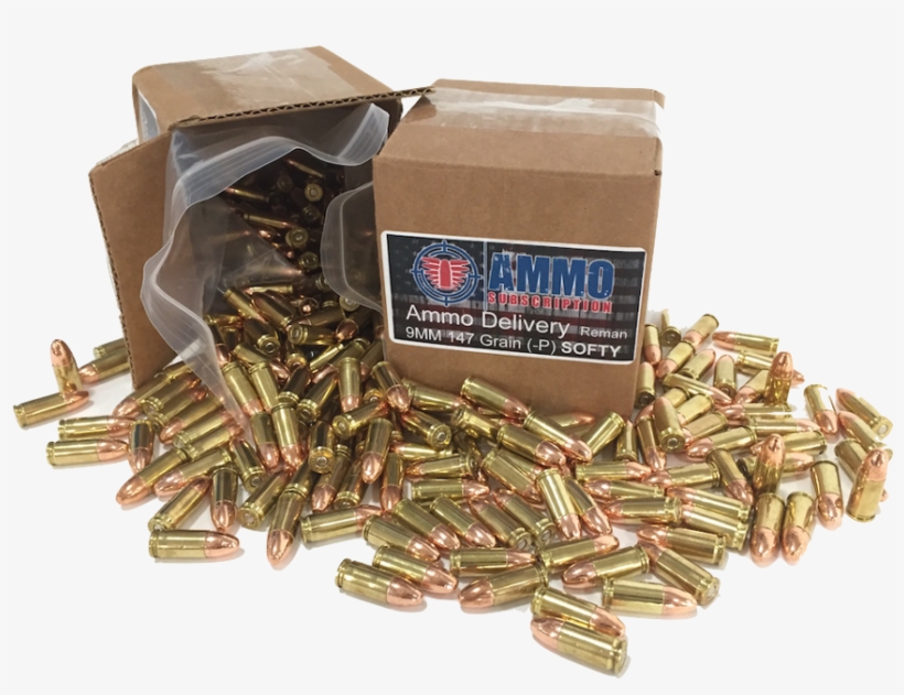 Bullet Clipart Ammo Box - Box Of Bullets Png, transparent png download