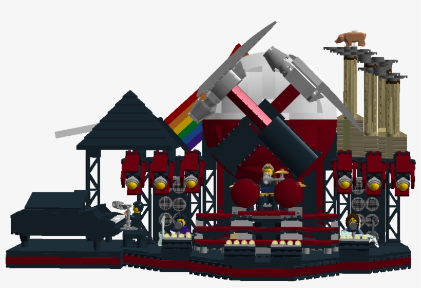 Pink Floyd - Pink Floyd The Wall Lego, transparent png download