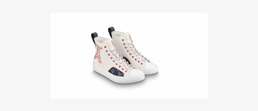 Lv Tattoo Sneaker Boot -louis Vuitton - Tattoo Sneaker Boot Louis Vuitton, transparent png download