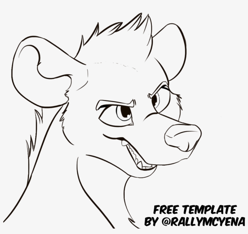 Free Hyena Digital Template So You Can Make Your Own - Comic Template: Large Print (8.5"x11") Basic 6 Panal, transparent png download