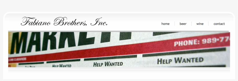 Fabiano Brothers - Home - Jobs - Blog, transparent png download