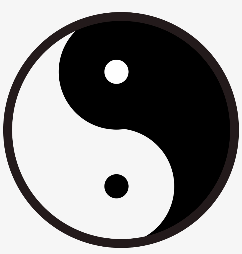 Big Image - Yin And Yang Clipart, transparent png download