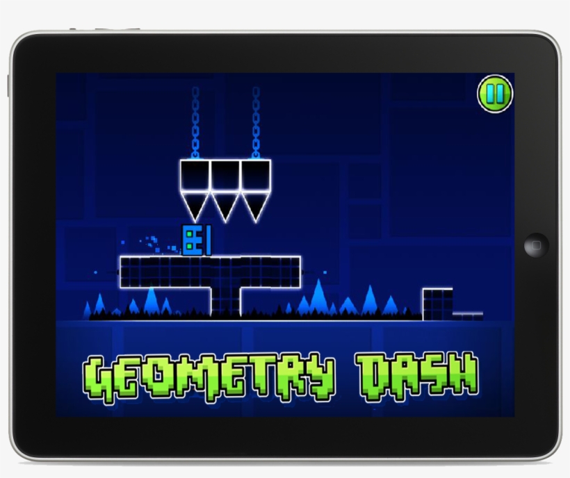 Geometry Dash Para Ipad - Geometry Dash Ipad, transparent png download