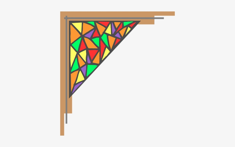 Stained Glass Clipart Border Stained Glass Border Clip Art PNG Image Transparent PNG Free