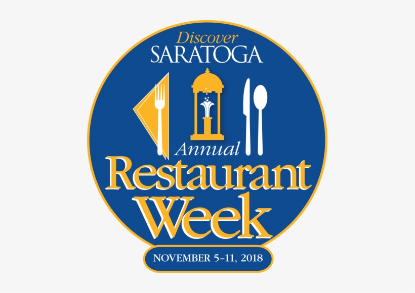 2018 Discover Saratoga Annual Restaurant Week Logo Restaurant Week