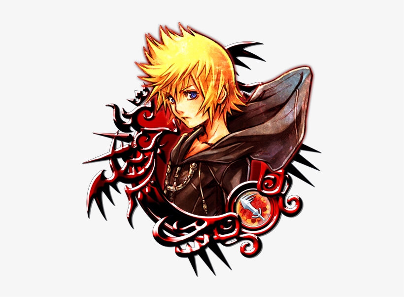 Stained Glass Kingdom Hearts Union X 7 Star Medals PNG Image