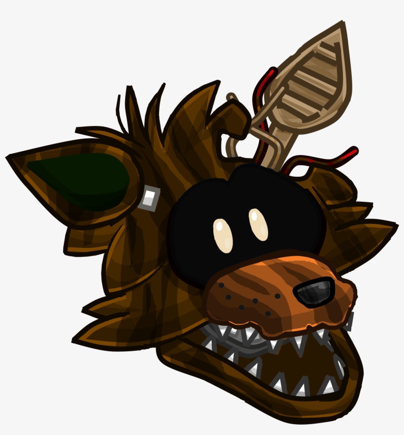 Nightmare Foxy Clipart Phantom Foxy - Foxy Puffle, transparent png download