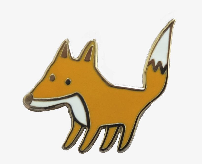 Foxy Pin - Red Fox, transparent png download
