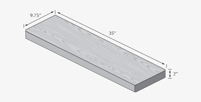 Barn Plank Paver-large - Ceiling, transparent png download