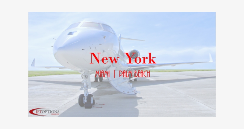 Flight Duration For A Private Jet Between New York - Business Jet, transparent png download