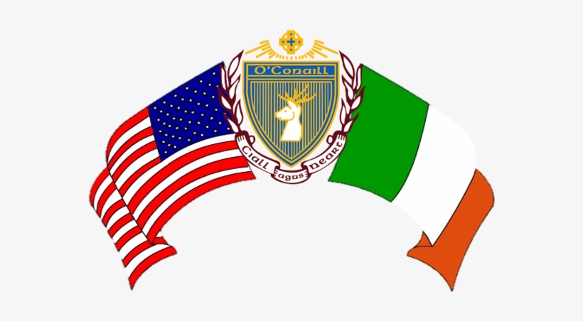 Scoil Irish-us Flags - Emblem, transparent png download
