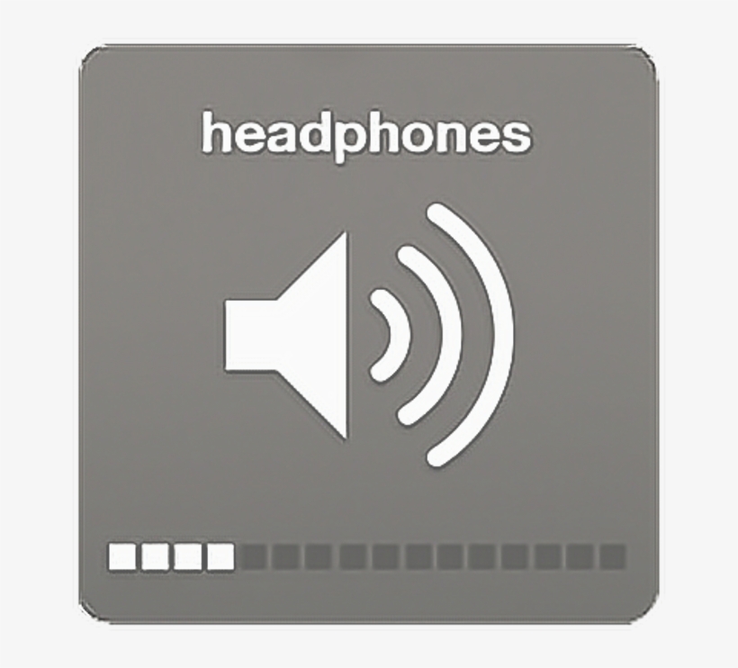 Tumblr Emoji Emoticon Headphones Audifonos Volumen - Iphone Volume Png, transparent png download