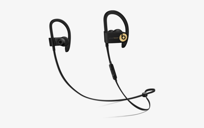 Audífonos Deportivos Beats Powerbeats 3 Wireless Oro - Powerbeats 3 Trophy Gold, transparent png download