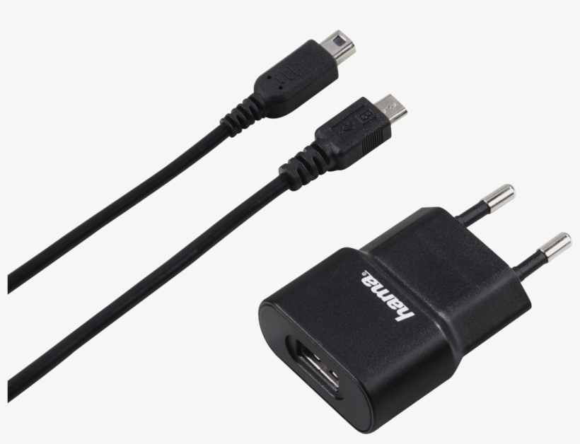 Usb Charger For Nintendo 3ds, Black - Usb 3ds Charger, transparent png download