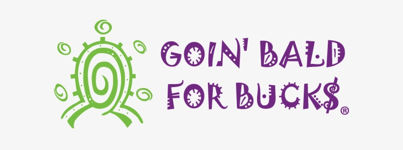 Bald For Bucks Logo - Going Bald For Bucks, transparent png download