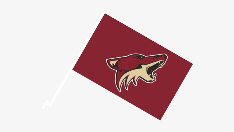 Arizona Coyotes Športová Autovlajka - Arizona Coyotes Cutout Birthday Party Supplies, transparent png download