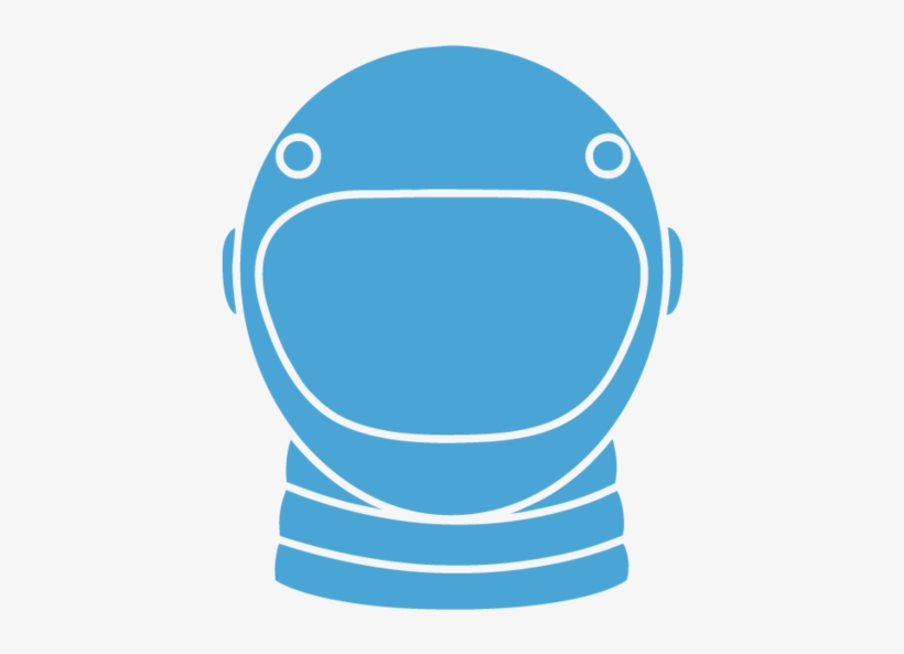Astronaut Helmet Icon - Clip Art, transparent png download