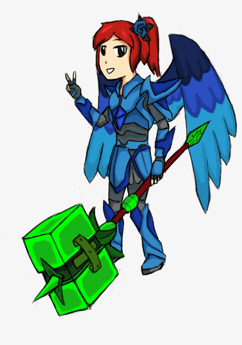 Member - Terraria Anime Characters, transparent png download