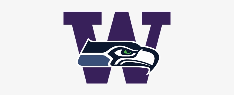 Hawkshusky - Seahawk And Husky Football, transparent png download