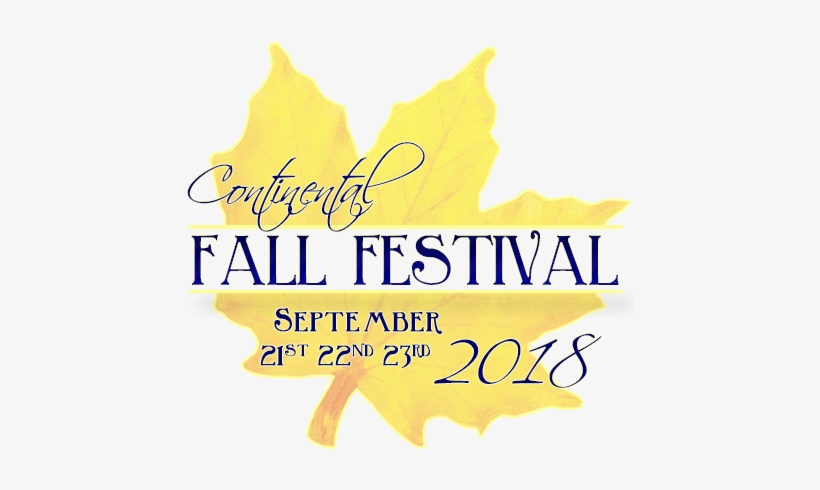 2013 Continental Fall Festival - Continental, transparent png download