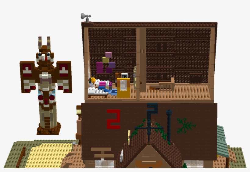 Mystery Shack "gravity Falls" - Building, transparent png download