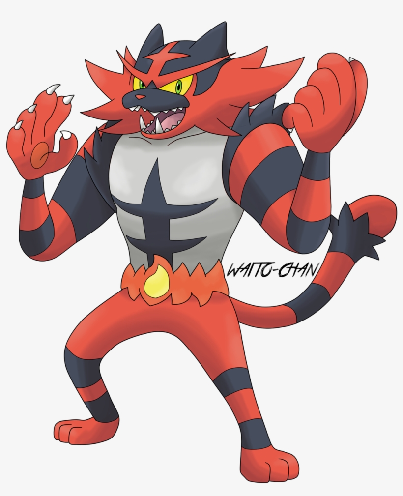 Ben Saint On Twitter - Incineroar Tony The Tiger, transparent png download