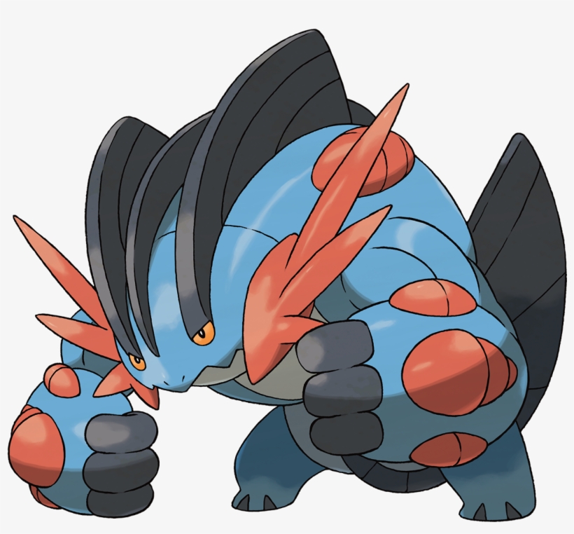 27 Oct - Pokemon Swampert Mega, transparent png download
