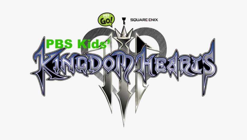 Pbs Kids' Kingdom Hearts Iii Logo - Kingdom Hearts 3 Title, transparent png download