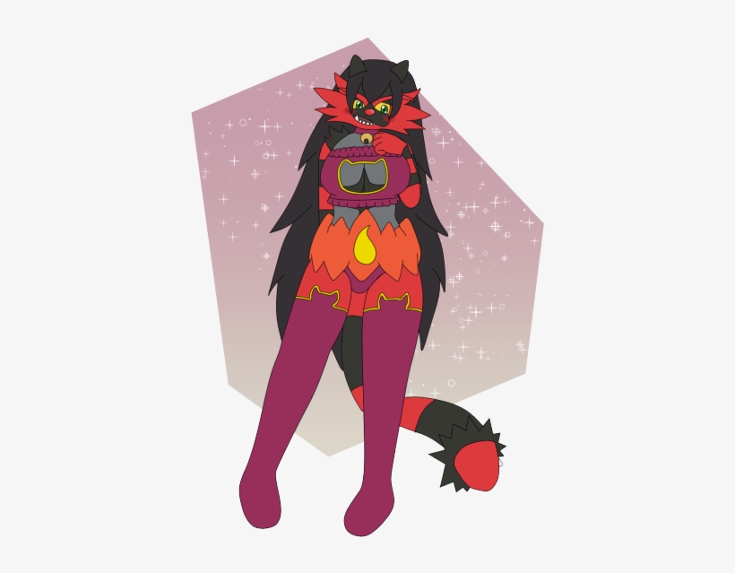 Some More Art Of The Incineroar Gal I Did A Few Days - Embarrassment, transparent png download