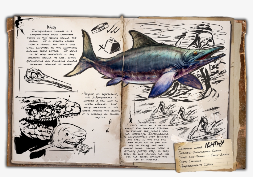 Giant Salmon/dolphin - Ark Water Dino, transparent png download