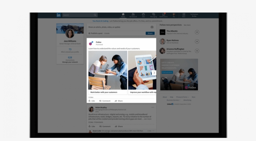 Linkedin Carousel Ads - Linkedin Carousel Ad Examples, transparent png download