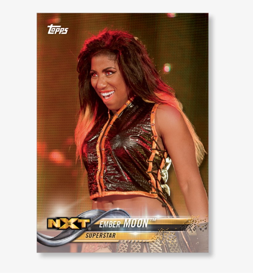 2018 Topps Wwe Ember Moon - Wwe Nxt, transparent png download