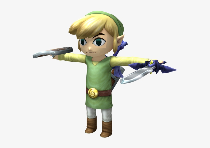 Download Zip Archive - Toon Link, transparent png download