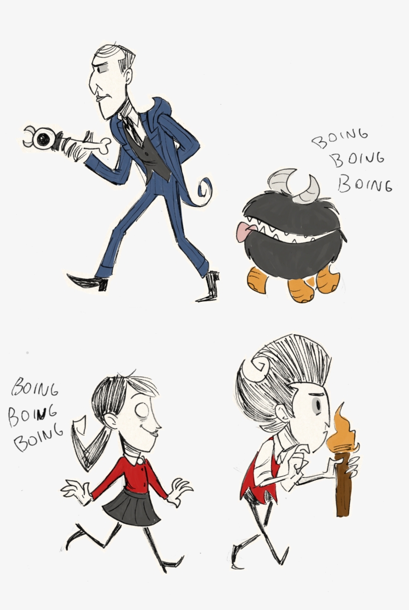 1) Willow And Wilson Are Almost Always Standing Together - Cartoon, transparent png download