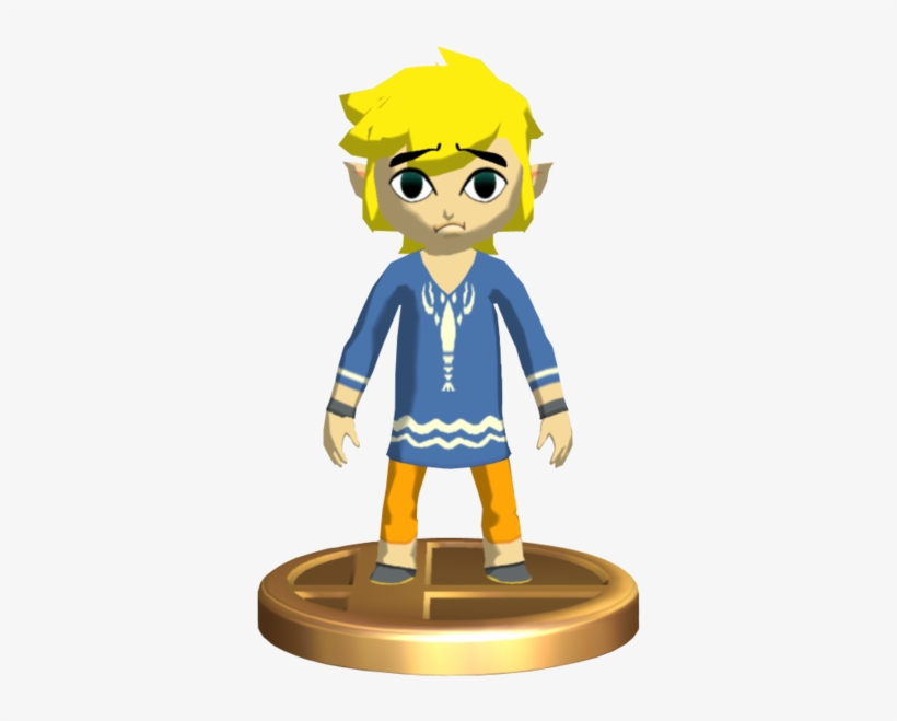 Brawl Toon Link Outset Link - Wind Waker Link Lobster, transparent png download