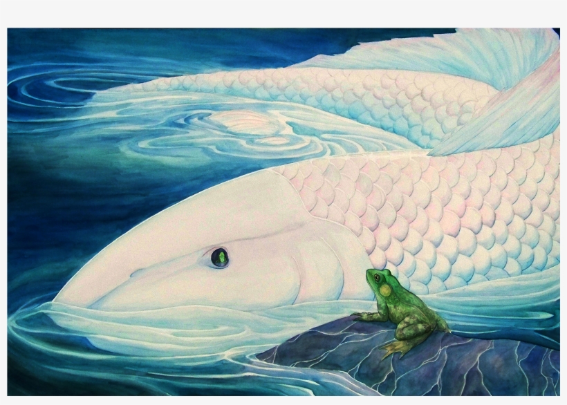 "frog And Sister Moon" By Keliana Tayler - Ember: A Journal Of Luminous Things (volume 1, Issue, transparent png download
