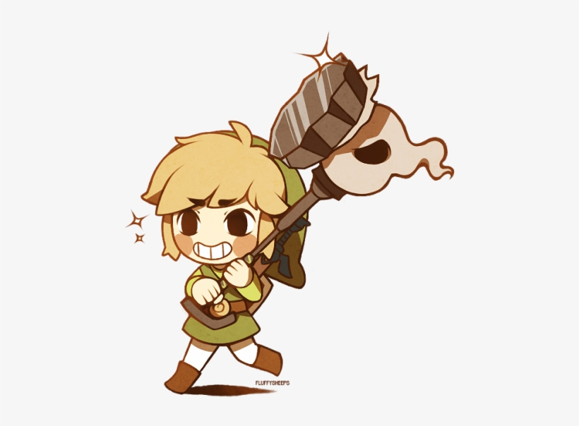 My Art Link Legend Of Zelda Wind Waker Toon Link - Toon Link And Zelda Transparent, transparent png download
