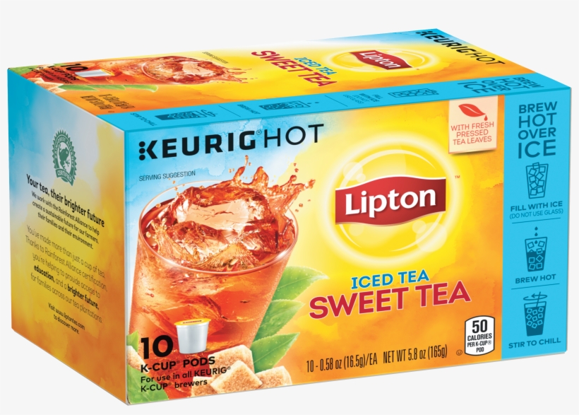 Lipton Lemon Iced Tea K Cup, transparent png download