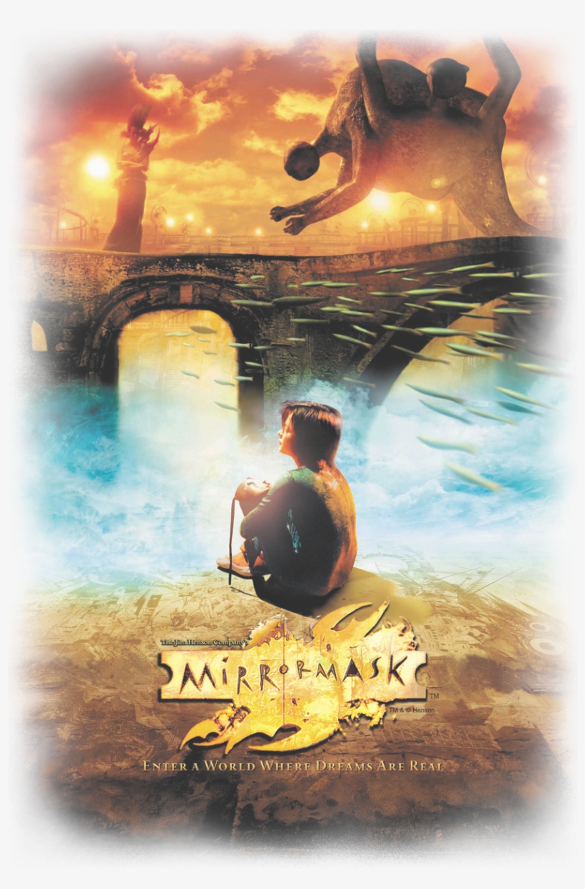 Mirrormask Movie Poster Men's Regular Fit T-shirt - Mirror Mask (2005), transparent png download