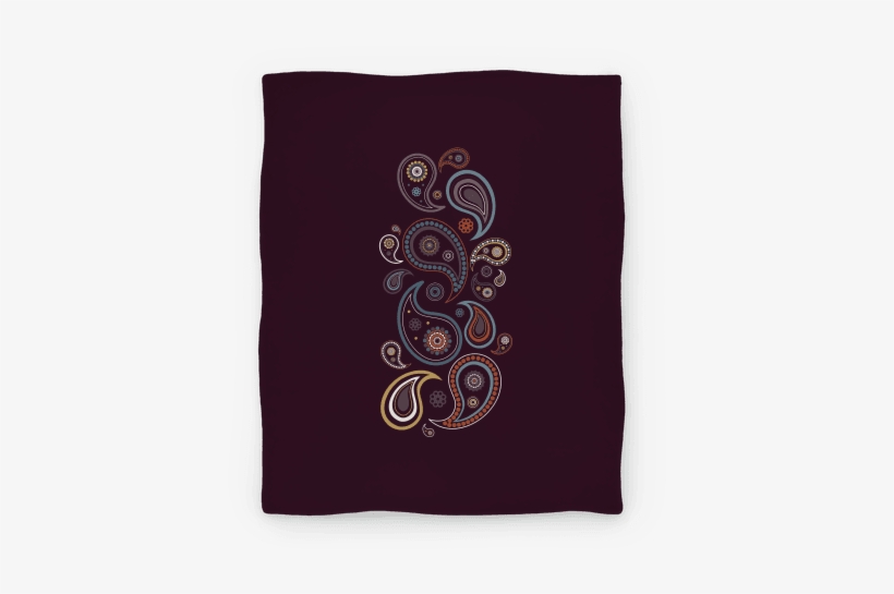 Paisley Blanket Blanket - Blanket, transparent png download