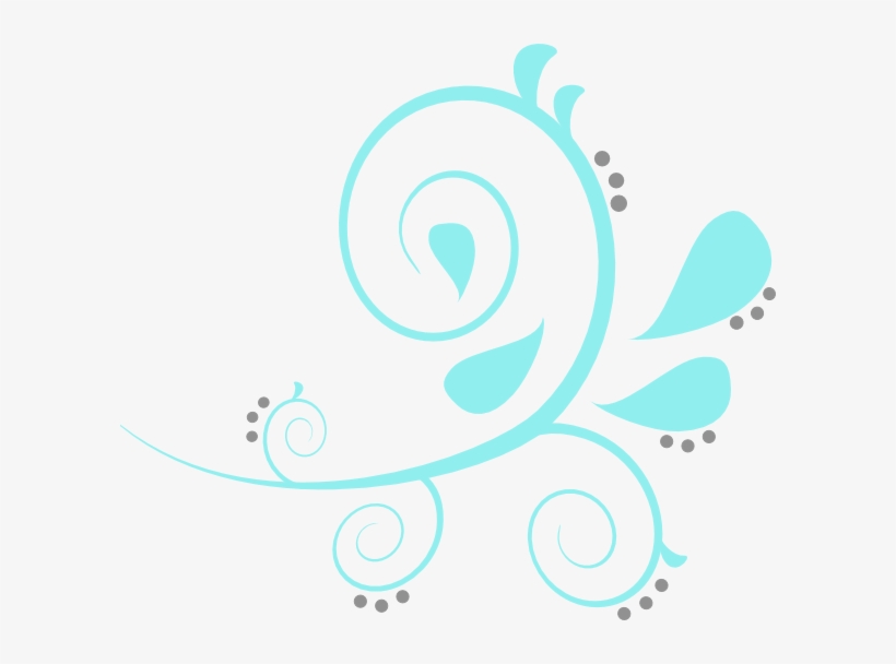 Paisley Curves Blue Clip Art Curved Line Design Clipart Png Image Transparent Png Free Download On Seekpng