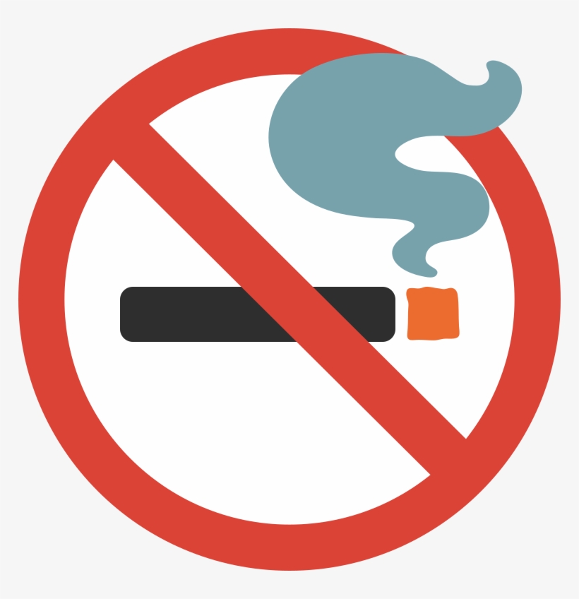 File - Emoji U1f6ad - Svg - No Smoking Vector, transparent png download