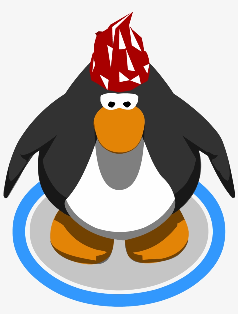Red Paisley Bandana112233 - Club Penguin Vuvuzela, transparent png download