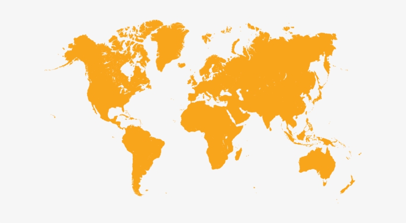 Discover The Countries We Work In - World Map China Highlighted, transparent png download