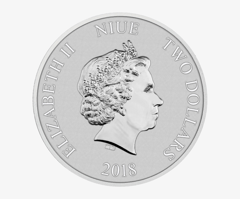 Niue Silver Scrooge Mcduck Back - Silver Coin Png, transparent png download