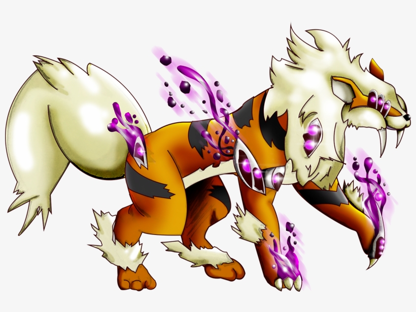 Mega Arcanine Cyborg Pokédex - Mega Arcanine, transparent png download
