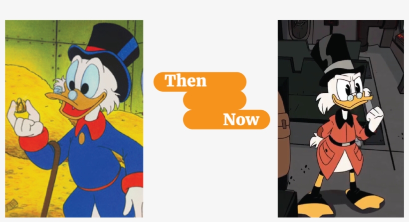 Ducktales - Ducktales Then And Now, transparent png download