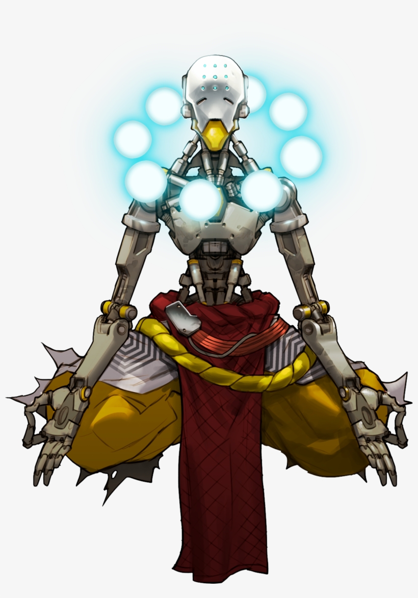 Overwatch Zenyatta Concept Art, transparent png download