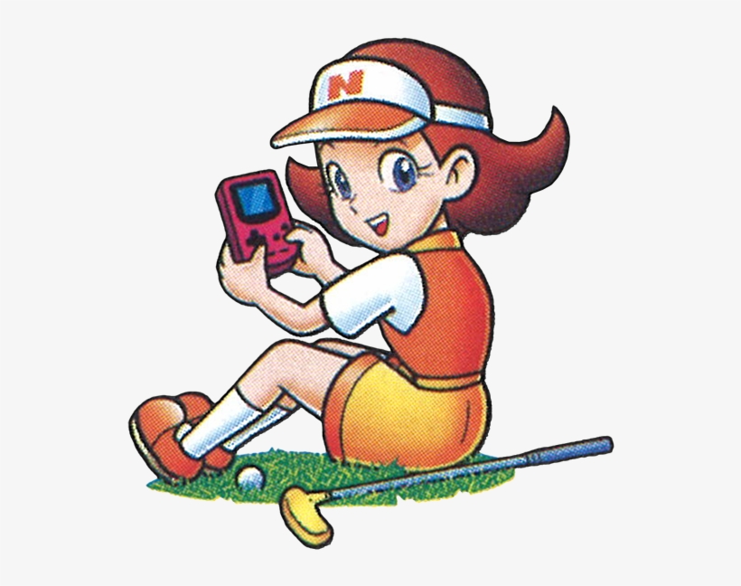 Azalea Gameboy - Mario Golf Azalea Joe, transparent png download